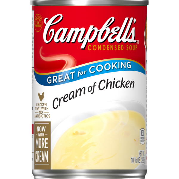 Campbell S Condensed Cream Of Chicken Soup 10 75 Oz From Aldi