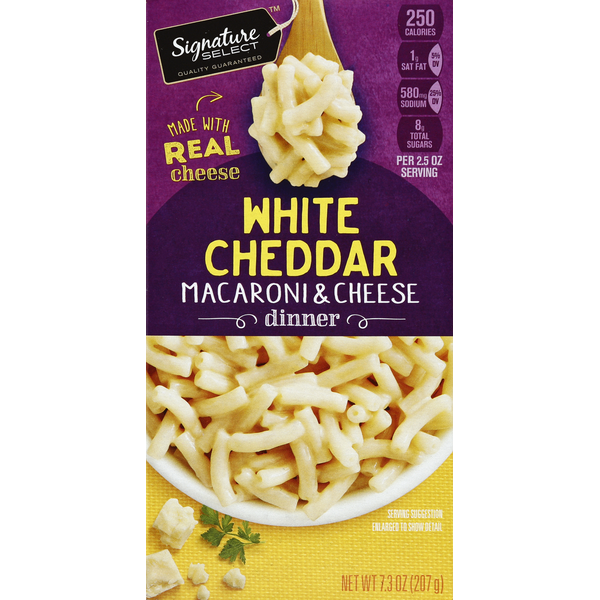 Signature SELECT Macaroni & Cheese Dinner, White Cheddar