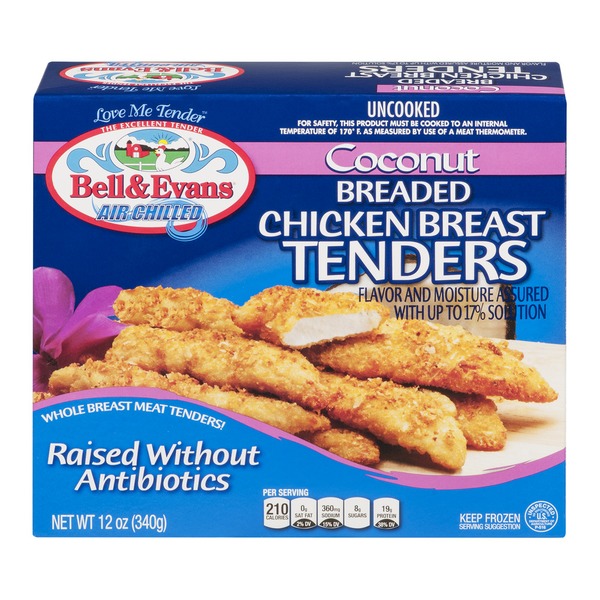Bell & Evans Coconut Breaded Chicken Breast Tenders (12 oz) from Sunset