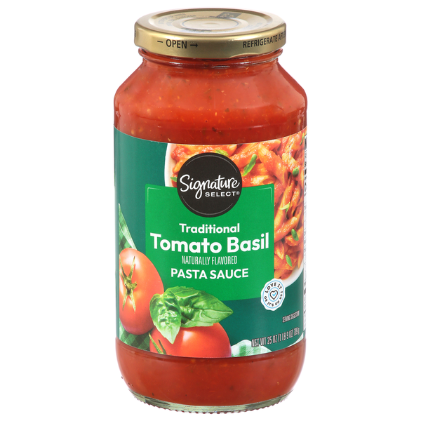 Signature SELECT Traditional Tomato Basil Pasta Sauce
