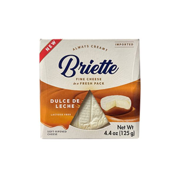 Briette Cheese, Soft-Ripened, Dulce De Leche