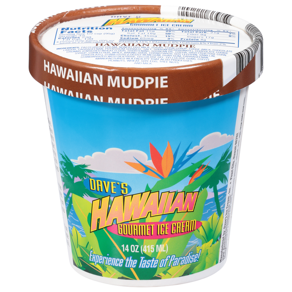 Dave's Hawaiian Gourmet Ice Cream Ice Cream, Gourmet, Hawaiian