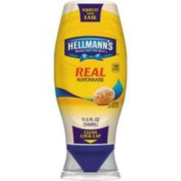 Hellmann's - Mayonnaise in Squeeze Bottle - 12/11.5 oz