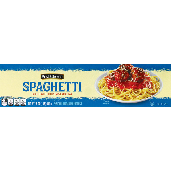 Best Choice SPAGHETTI Same-Day Delivery or Pickup | Harps Food Store