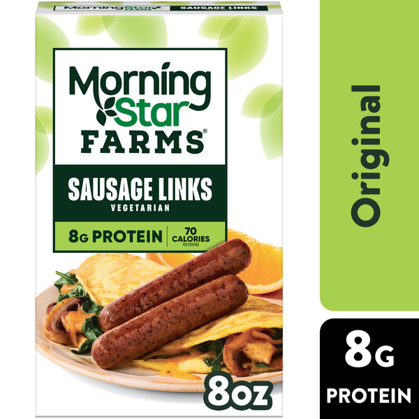 Morning Star Farms Veggie Breakfast Original Plant Based Sausage