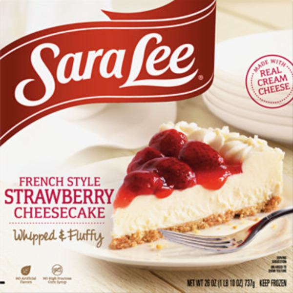 Sara Lee Whipped French Style Strawberry Cheesecake