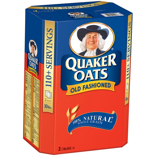 Quaker Oats 100% Whole Grain Quick 1-Minute Oatmeal from Costco - Instacart