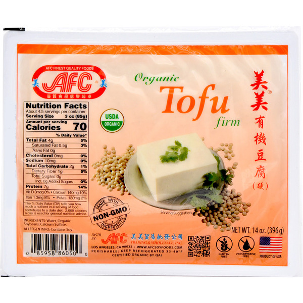 AFC Organic Firm Tofu