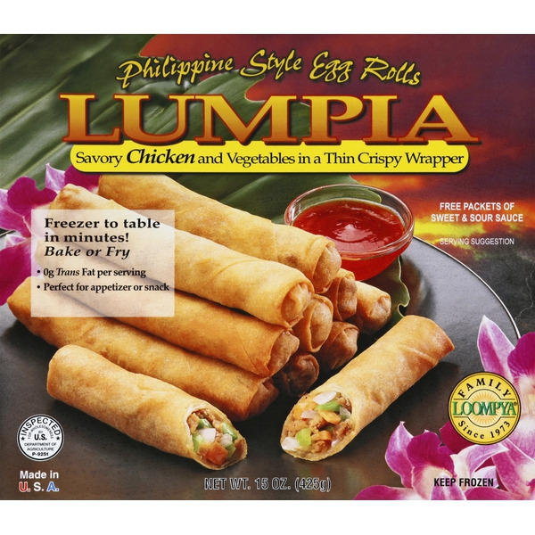 その他 Sale Marinasi Sambal Lumpia Udang Family Loompya Corporation Lumpia, Chicken Same-Day Delivery or