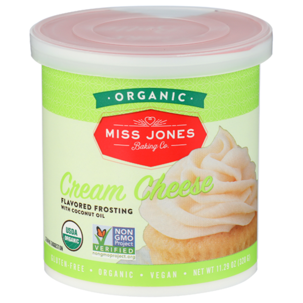 Miss Jones Baking Co Organic Cream Cheese Frosting