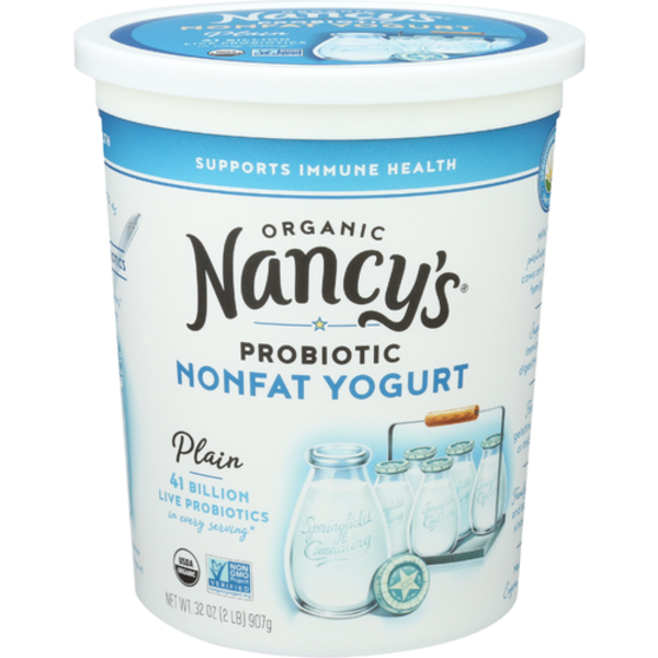Nancy's Organic Fat Free Plain Yogurt