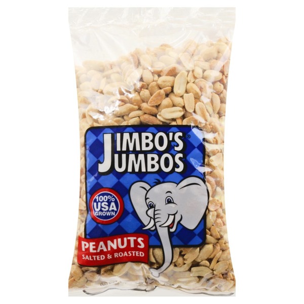Jimbos Jumbos Peanuts, Salted & Roasted (1.5 lb) Instacart