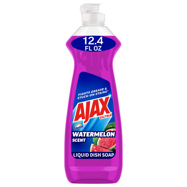 Ajax Ultra Liquid Dish Soap With Fabuloso Watermelon Scent Same
