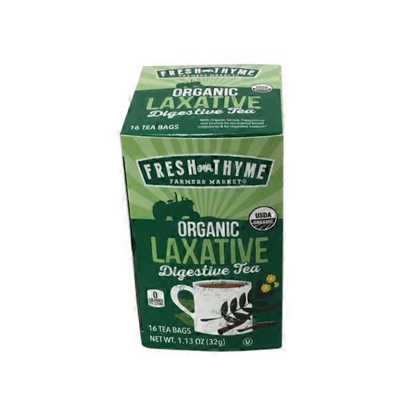 Fresh Thyme Digestive Laxative Tea (16 ct) Instacart