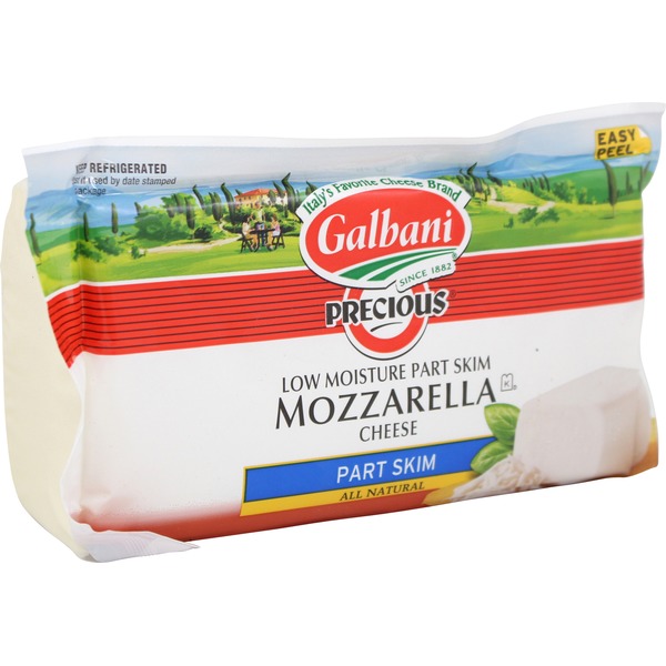 Galbani Precious Low Moisture Part Skim Mozzarella Cheese (2 lb) from Costco Instacart