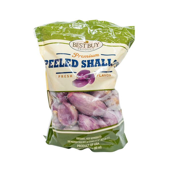 Peeled Shallots - 5 lbs