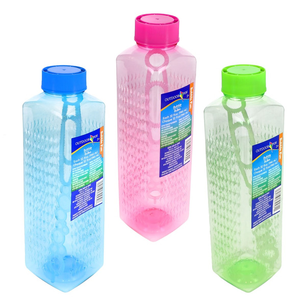 Outdoor Fun Bubble Solution Bottle With Wand Same-Day Delivery