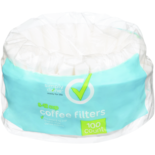 Simply Done 8-12 Cup Coffee Filters Same-Day Delivery or Pickup | Super 1  Foods