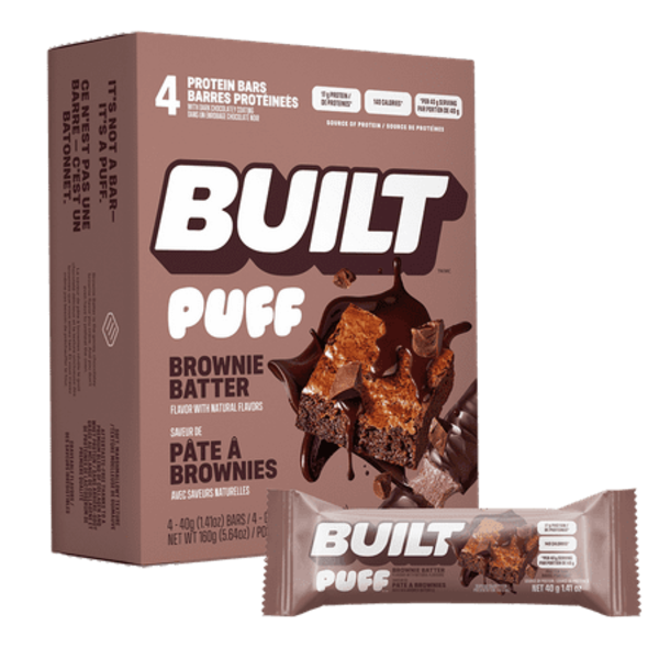 Walmart BUILT Brownie Batter Puffs Same-Day Delivery | Instacart