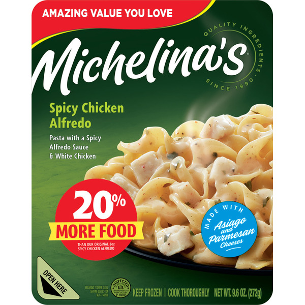 Michelina's Spicy Chicken Alfredo Meal . Same-Day Delivery or