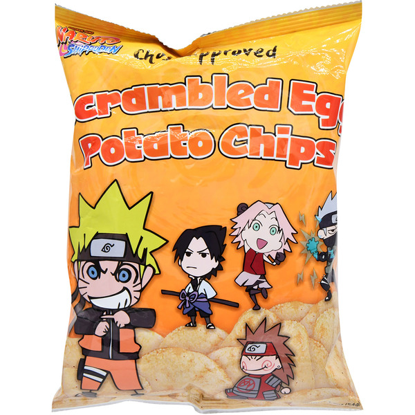Naruto Shippuden Scrambled Egg Potato Chips