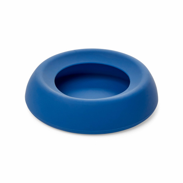 Every Yay Wet Your Whistle Blue Spill-Proof Pet Bowl