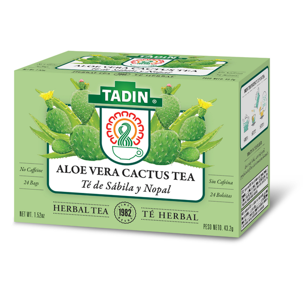 Tadin Aloe Vera Cactus Tea, Caffeine Free Herbal Tea Same-Day Delivery or  Pickup | Rancho San Miguel Markets