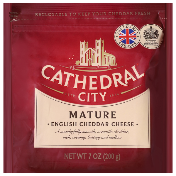 Cathedral City Cheese, English Cheddar, Mature Same-Day Delivery