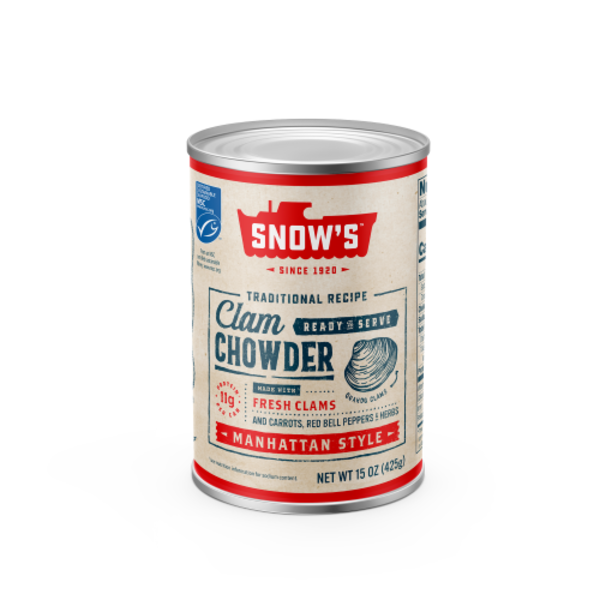 Snow's Traditional Recipe Ready to Serve Manhattan Style Clam