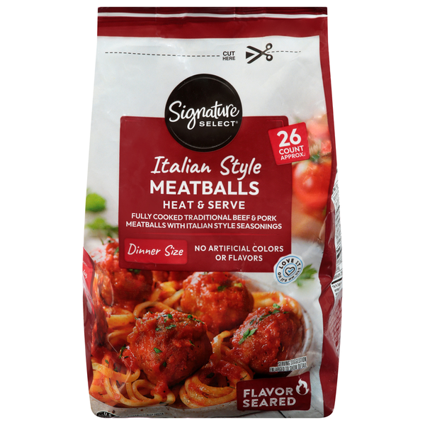 Signature SELECT Italian Style Dinner Size Meatballs