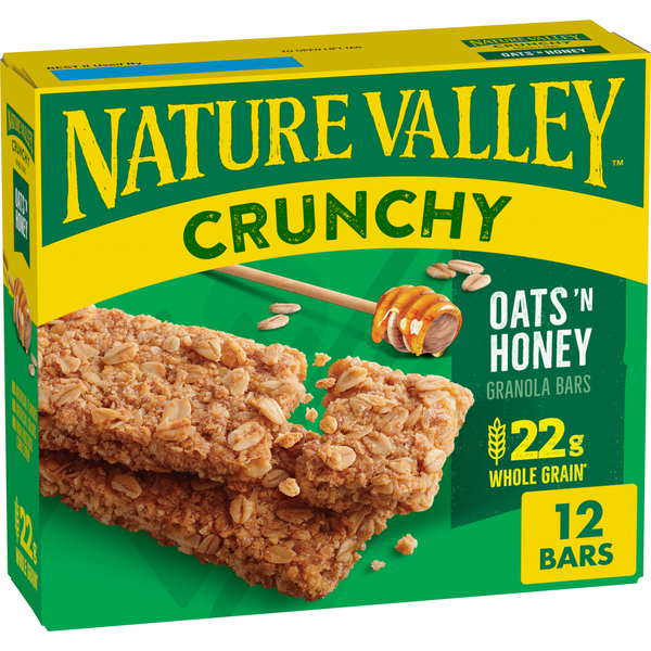 Nature Valley Oats 'n Honey Crunchy Granola Bars