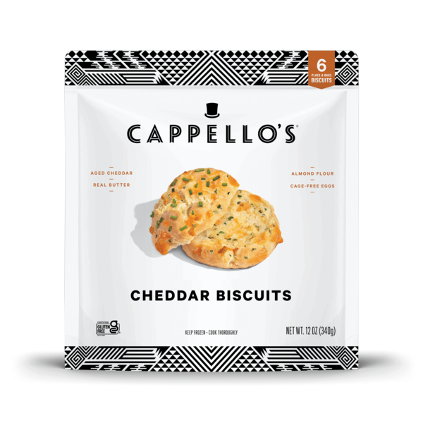 Cappello's Cheddar Almond Flour Biscuits Same-Day Delivery or