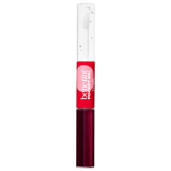 Benefit Cosmetics Rouge À Lèvres Et Brillant À Lèvres Longue Tenue Benetint Pocket Pal, Double Embout - Rose