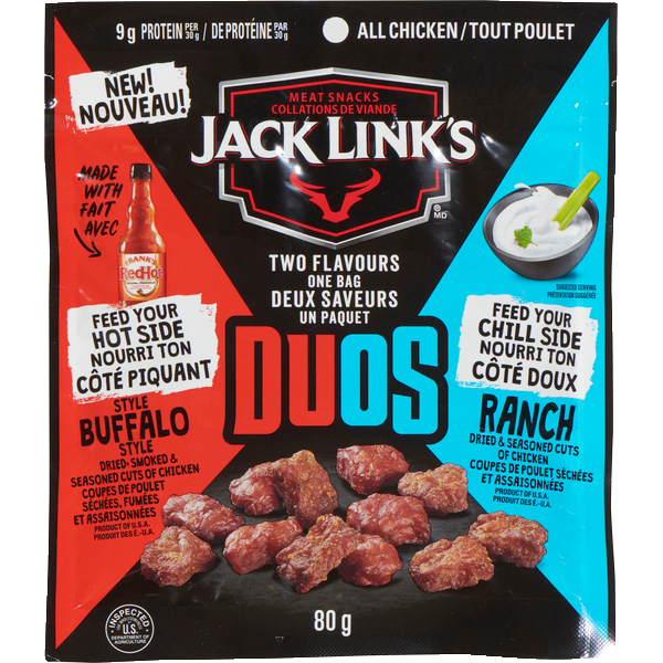 Jack Link's All Chicken Bites Duos Same-Day Delivery | Rexall