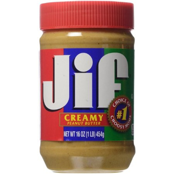 Jif - Creamy Peanut Butter - 12/16 oz Jar