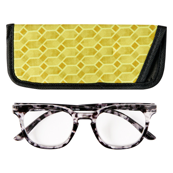 ALDI Visage Premium Reading Glasses with Case Ladies Plastic 2.00