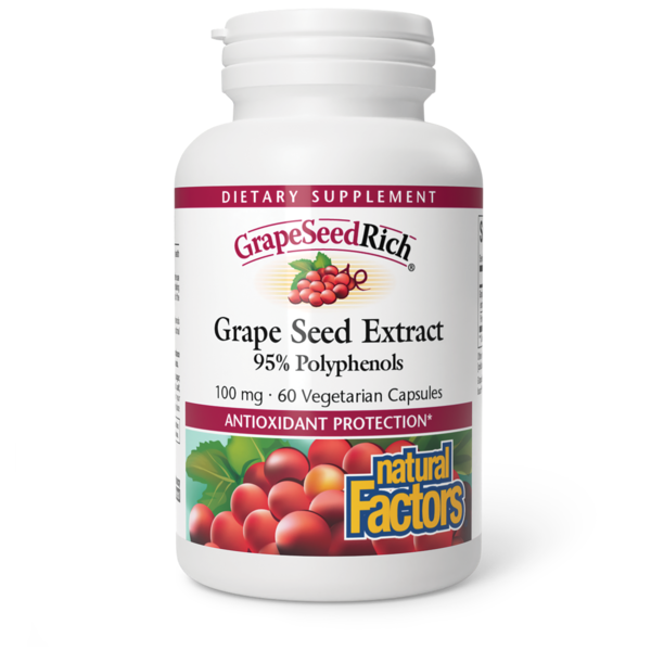 Natural Factors Grape Seed Extract Same-Day Delivery or Pickup