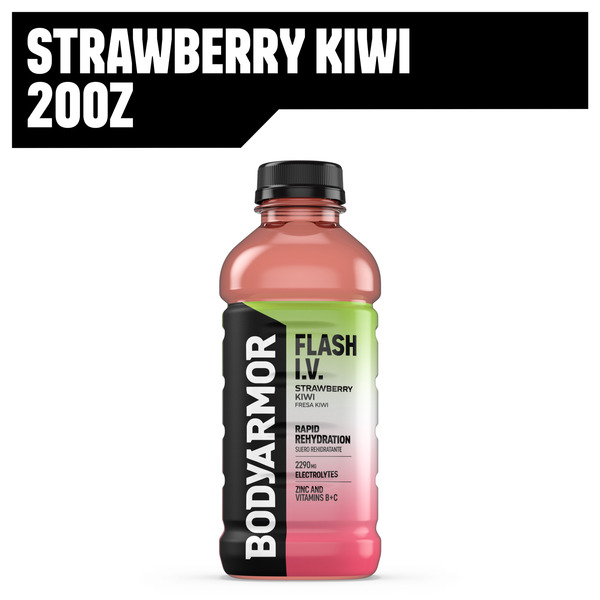 BODYARMOR Flash I.V. Strawberry Kiwi Sports Drink Bottle