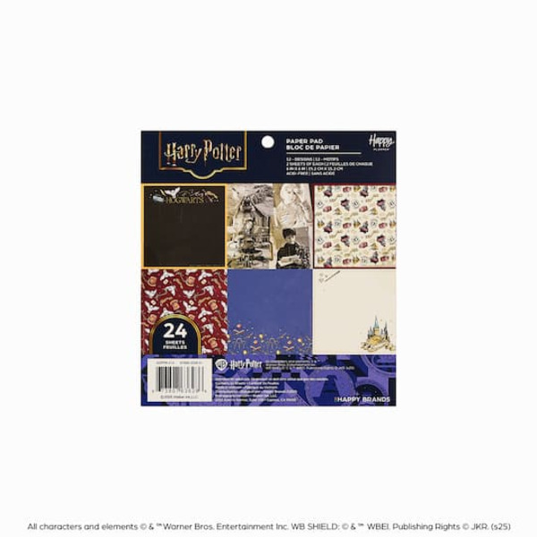 me & my BIG ideas The Happy Planner Harry Potter Scrapbooking Paper Pad, 6 x 6 in