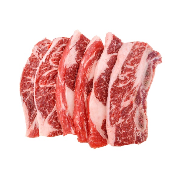 Beef Rib Packaged Certified Angus Beef Packaged Beef Beef Short Flanken Ribs Same-Day ...