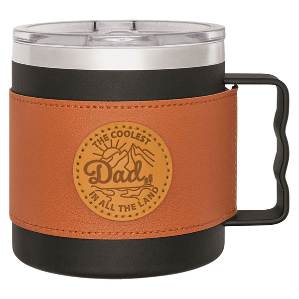 Crofton Black The Coolest Dad In All The Land Leather Wrapped Mug Same-Day  Delivery or Pickup | ALDI