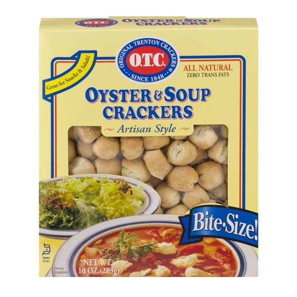 small soup crackers