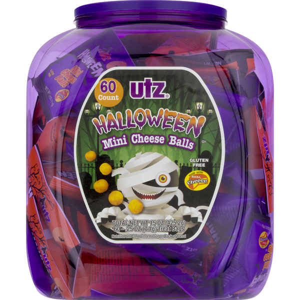 Utz Cheese Balls, Halloween, Mini (60 ct) Instacart