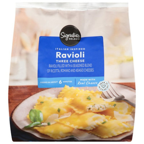Signature SELECT Ravioli, Three Cheese