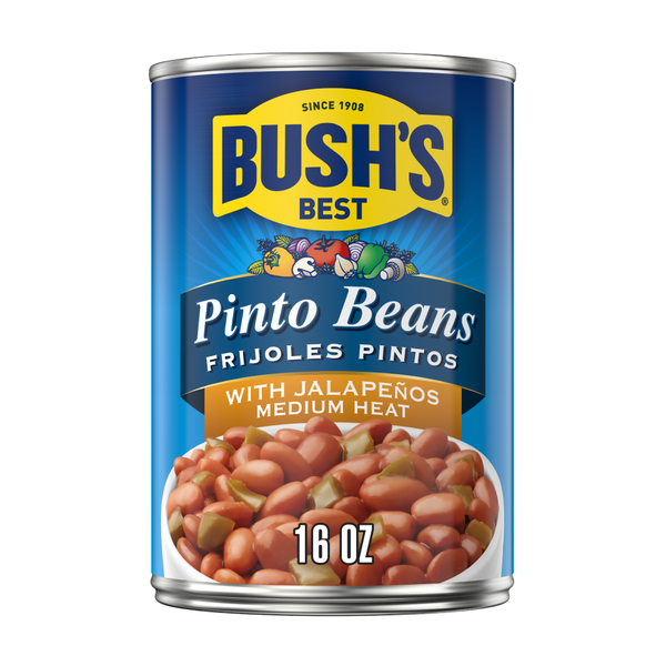 Bush's Best Pinto Beans with Jalapenos