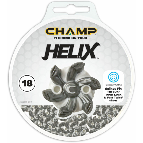 Champ's Helix Pins Golf Spikes – 18 Pack
