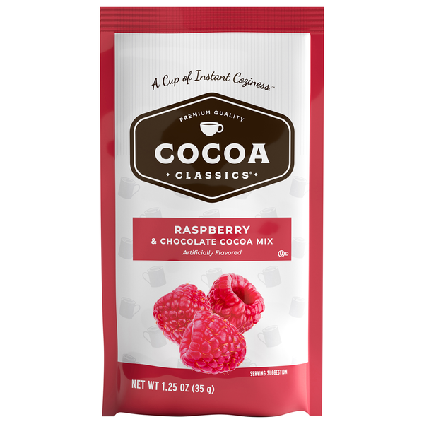 Cocoa Classics Raspberry & Chocolate Cocoa Mix Same-Day Delivery