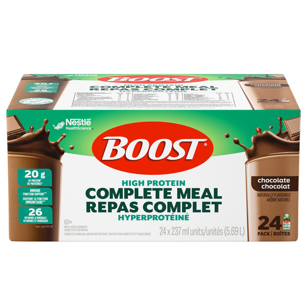 BOOST High Protein Complete Meal Replacement, Chocolate