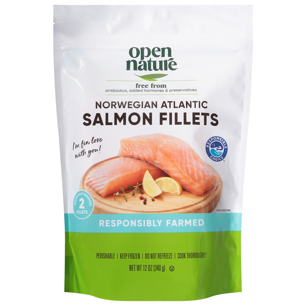 Open Nature Salmon Fillets, Norwegian Atlantic