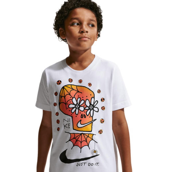 Nike Boys' DOTD NSW T-Shirt, L - White/Multi